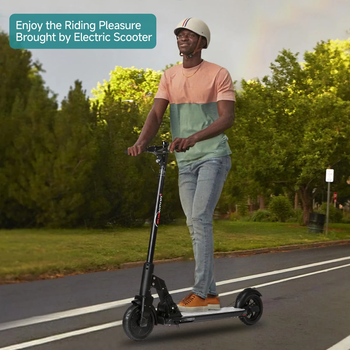 350W Electric Scooter for Adults 36V 10.4AH Battery Compact Scooter 8.5 Inch Tire Foldable Lightweight Electric Scooters Adults RISE DEFENSE SYSTEMS.AI PRODUCTS