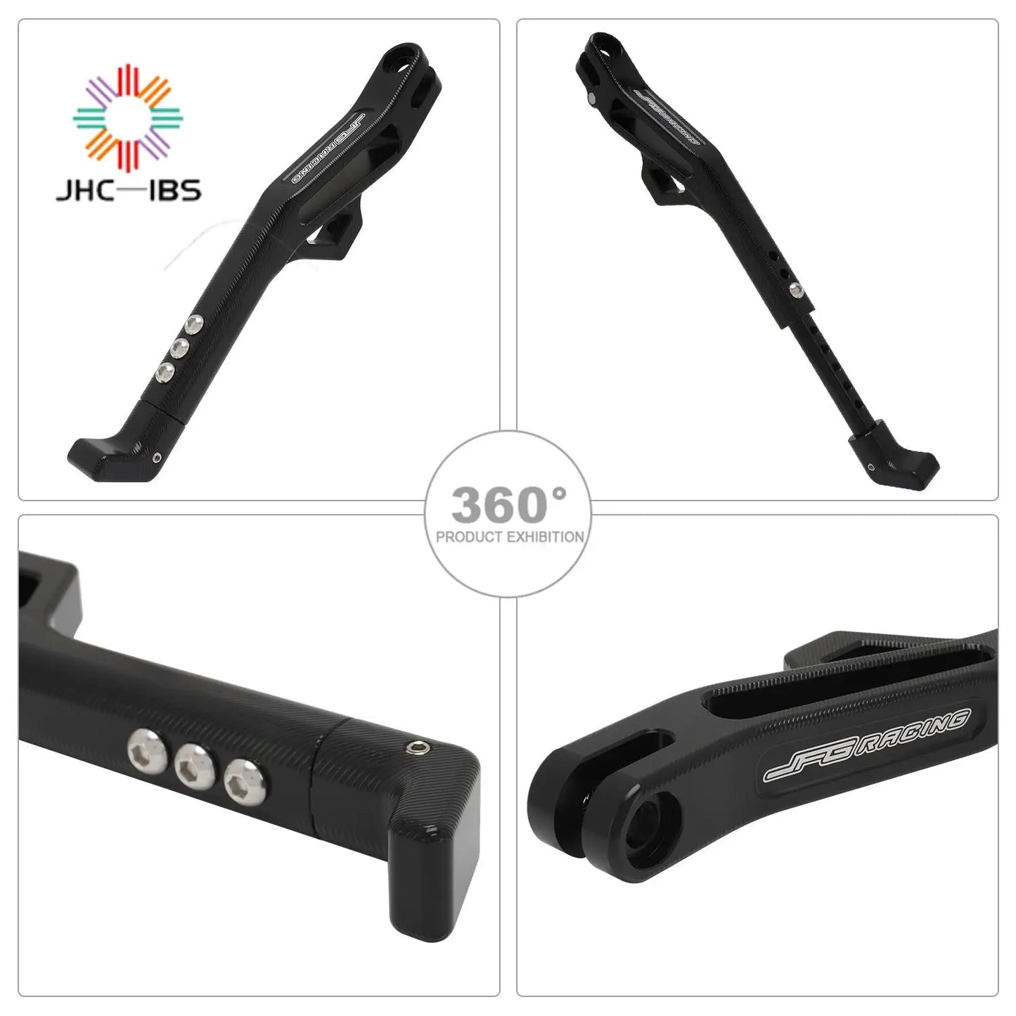 Motorcycle Adjustable Electric Dirt Bike Foot Side Kick Stand Kickstand For Sur-Ron Light Bee S X For Segway X160 X260 160 260 RISE DEFENSE SYSTEMS.AI PRODUCTS