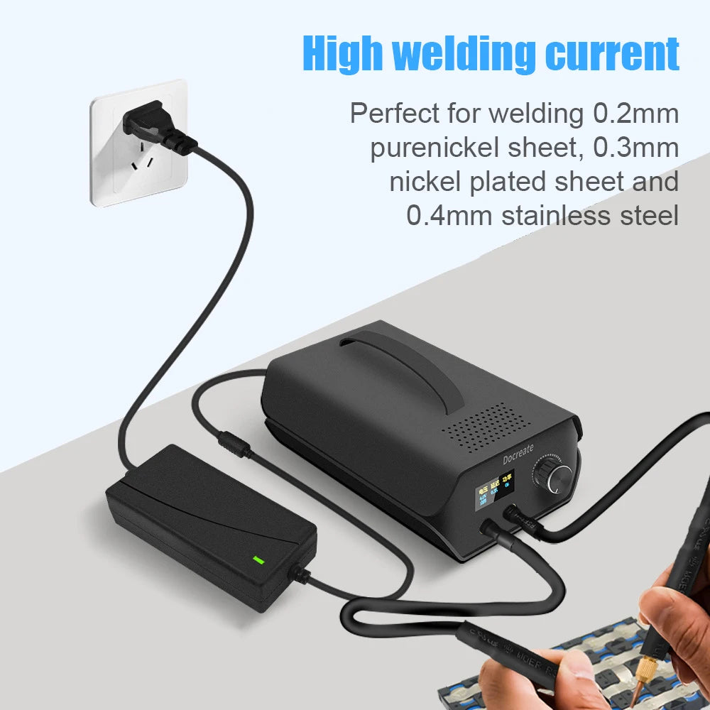 Portable Spot Welding Machine 120 Gear Adjustable 3000F Farah Capacitor For 18650 Lithium Battery DIY Welding Device Spot Welder RISE DEFENSE SYSTEMS.AI PRODUCTS