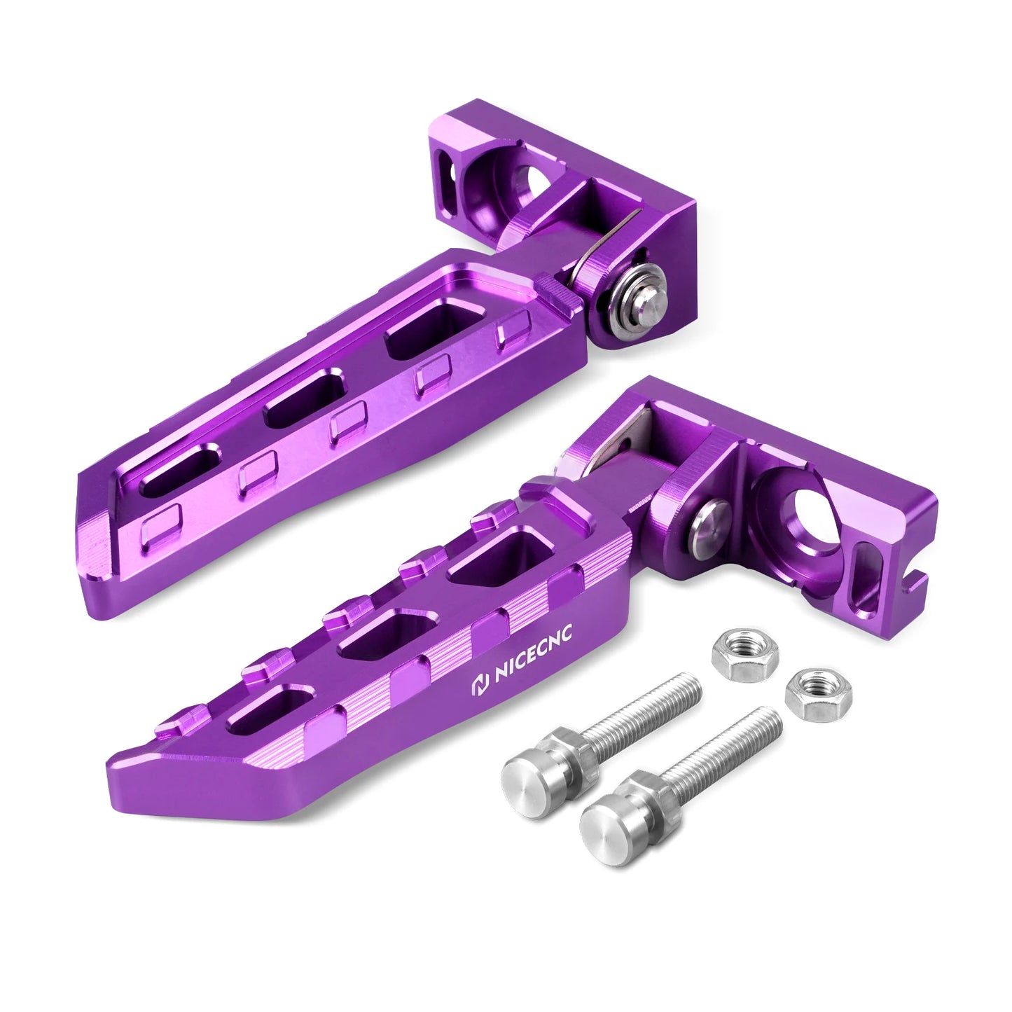 NICECNC Electric Bike Chain Tensioner Adjuster Blocks Rear Axle Nut Stund Peg Kit For Surron Light Bee X S L1E Segway X160 X260 RISE DEFENSE SYSTEMS.AI PRODUCTS