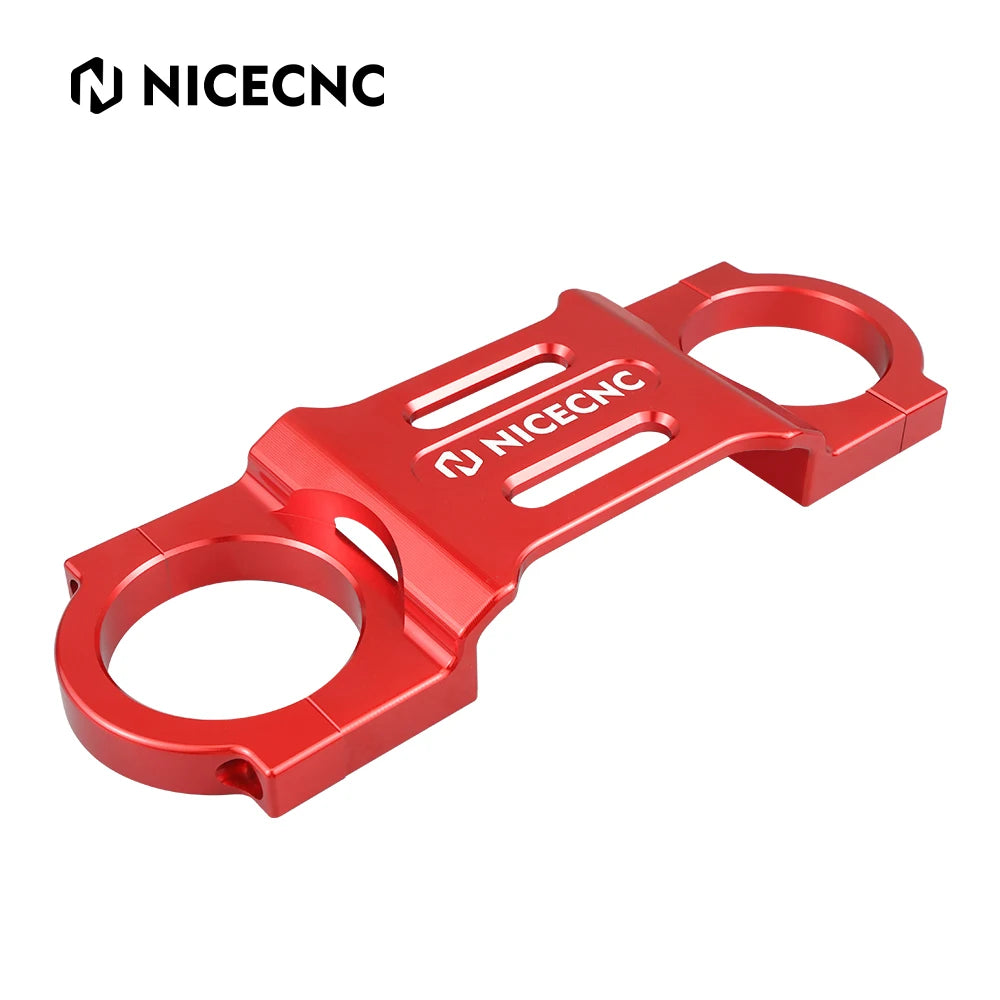 For Honda XR650L XR 650L 1993-2024 2023 2022 2021 NICECNC Dirt Bike Front Fork Brace Stabilizer Aluminum Motorcycle Accessories RISE DEFENSE SYSTEMS.AI PRODUCTS