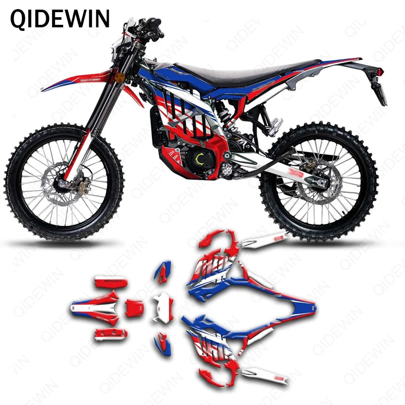 forSUR-RON Ultra Bee Holographic Graphics Special thickened laser colours decal body cover imitation scratch protection stickers RISE DEFENSE SYSTEMS.AI PRODUCTS