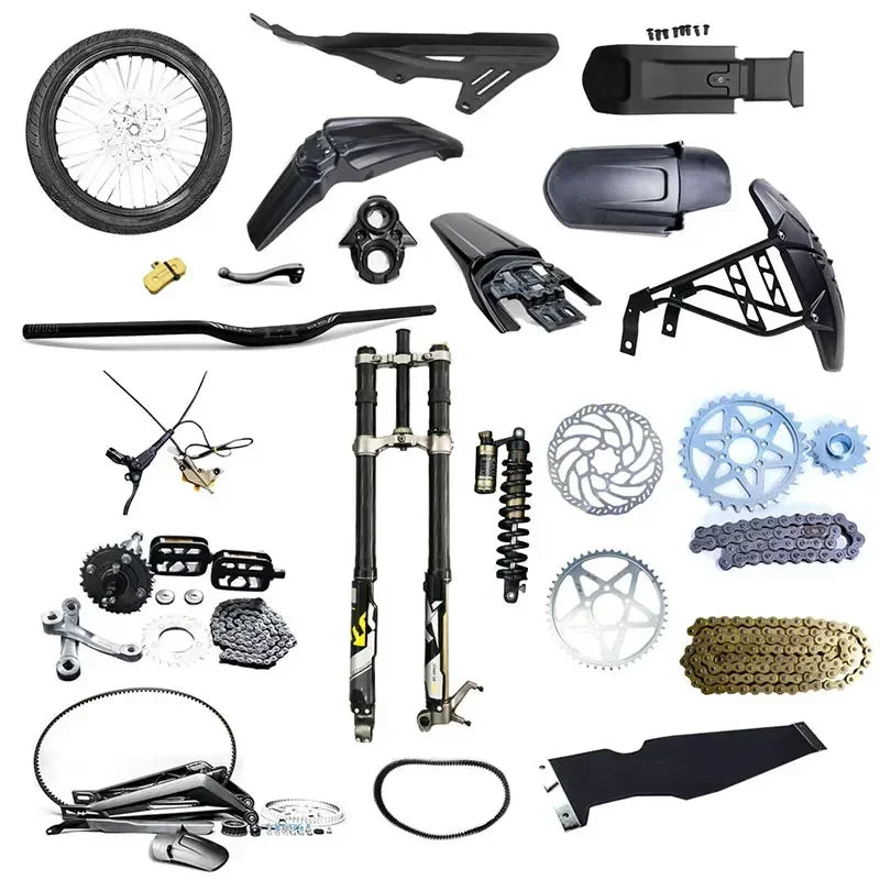 For Sur Ron Shock Absorbing Tripod Reinforced Rear Triangle Suspension SUR-RON CNC Full Bike Modification Parts Surron Frame RISE DEFENSE SYSTEMS.AI PRODUCTS