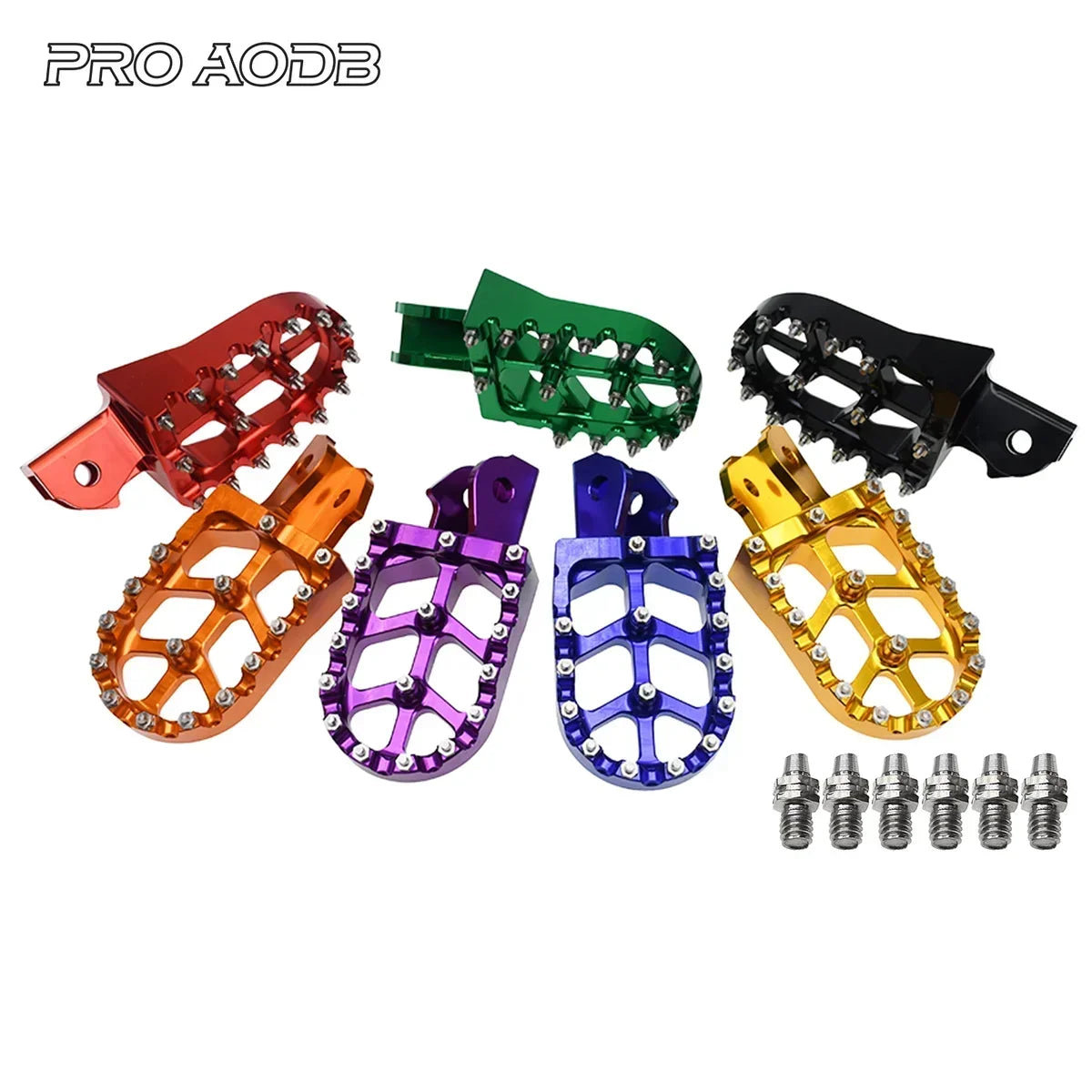 Motocross CNC Forge Footpegs Foot Pegs Rests Pedals For Surron Sur-Ron Light Bee X/S and Talaria Electric Dirt Bike Footrest RISE DEFENSE SYSTEMS.AI PRODUCTS