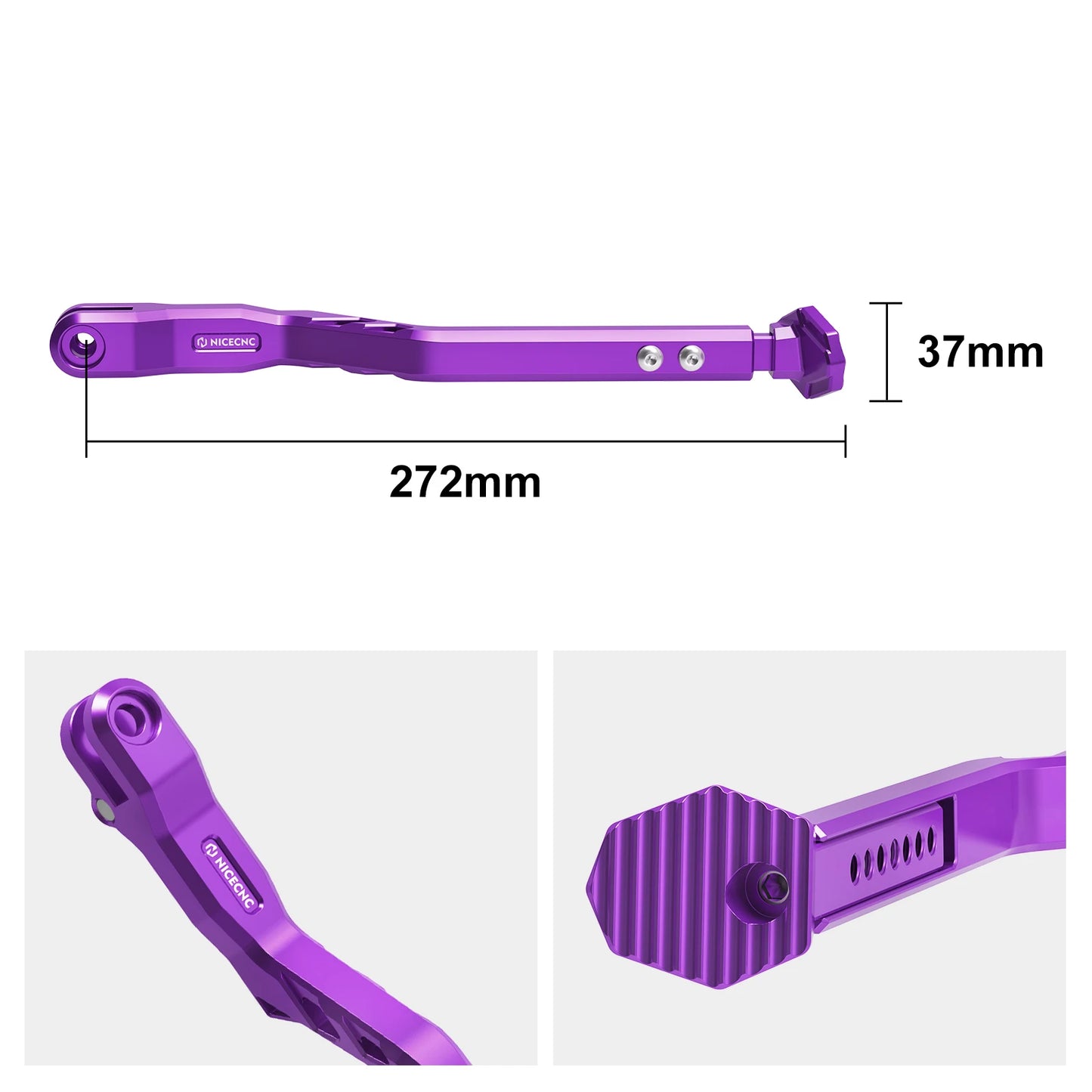 For Surron Light Bee X 8-32MM Adjustable Kickstand Side Stand For SUR-RON Light Bee S L1E Segway X160 X260 Electric Dirt Bike RISE DEFENSE SYSTEMS.AI PRODUCTS