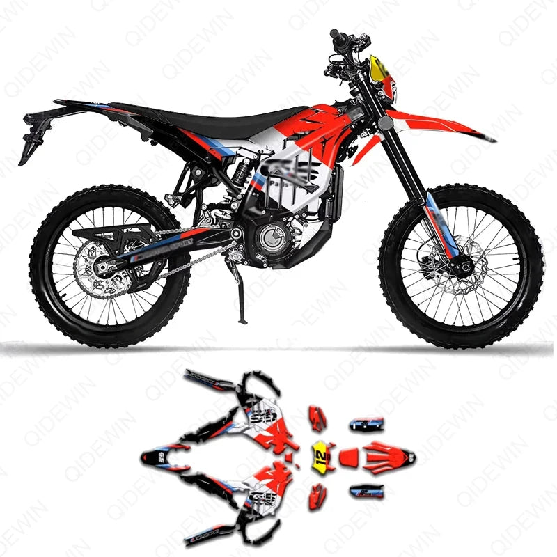 forSUR-RON Ultra Bee Holographic Graphics Special thickened laser colours decal body cover imitation scratch protection stickers RISE DEFENSE SYSTEMS.AI PRODUCTS
