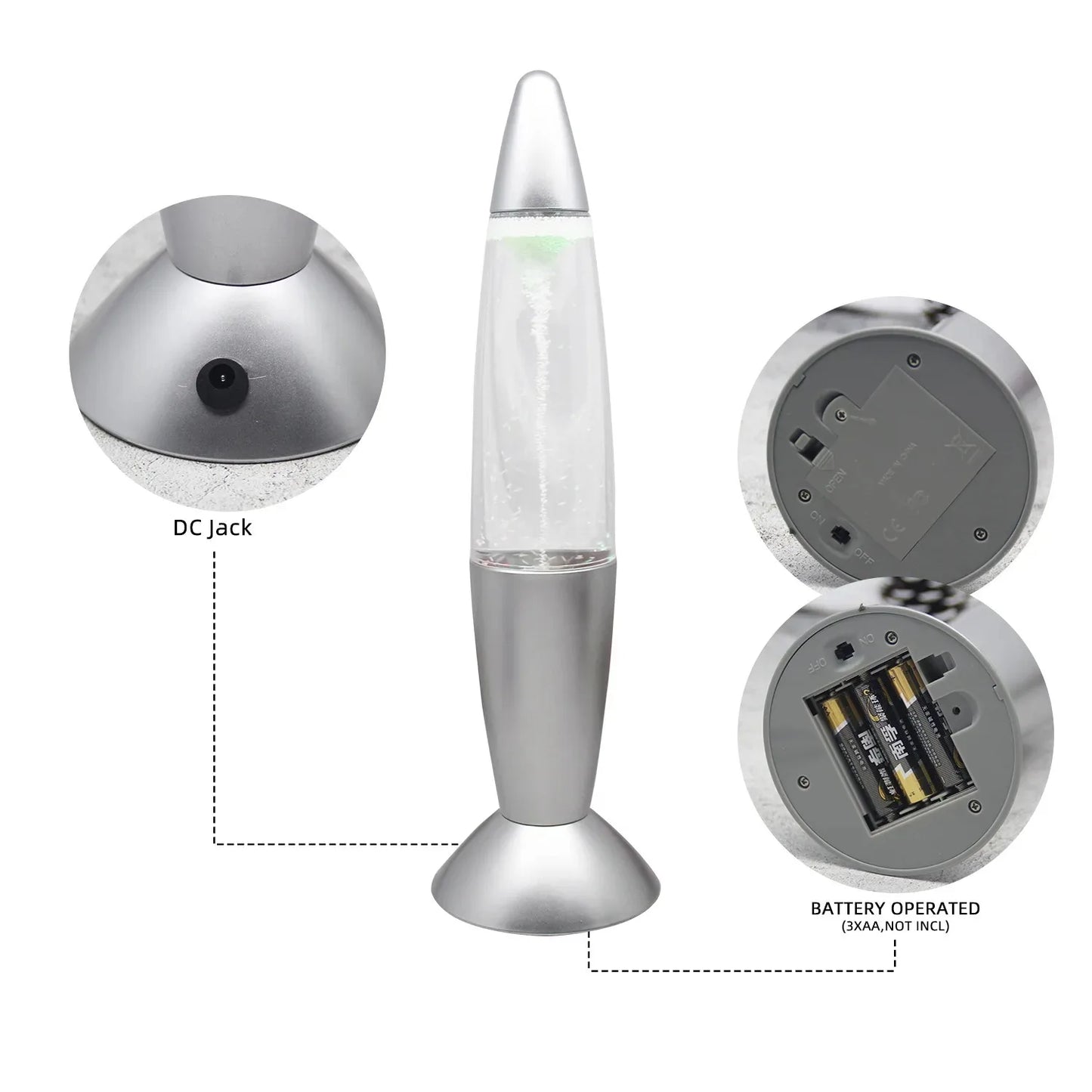 Novelties Hot Selling Tornado Landscape Observation Light LED Decorative Light Tornado Lamp USB 5V/AA Battery Dual Power Mode RISE DEFENSE SYSTEMS.AI PRODUCTS