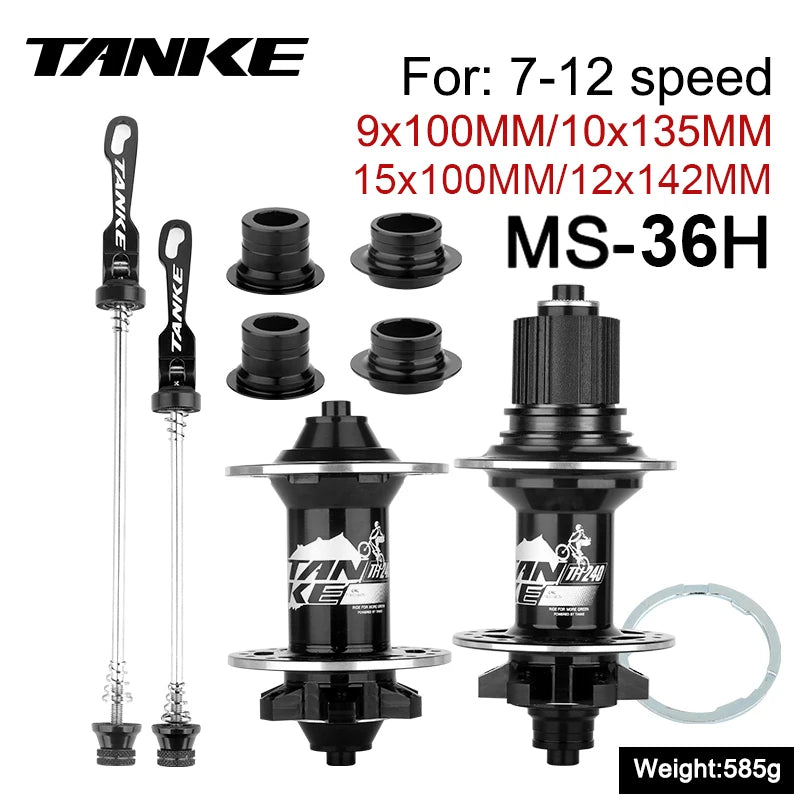 TANKE-MTB Hub,36 Holes 6 claw 108 Clicks NBK,Sealed Bearing,Mountain Bike Aluminum Alloy Disc Brake hub,7,8,9,10,11,12 Speed HUB RISE DEFENSE SYSTEMS.AI PRODUCTS