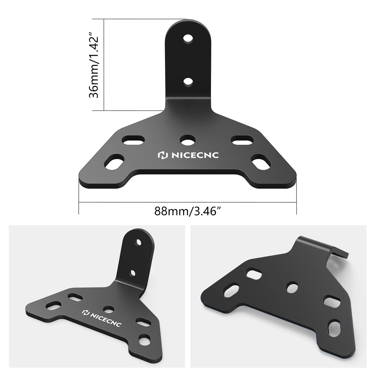 Tail Light Mounting Bracket Licence Plate Holder For SUR-RON Surron light bee X/ S/ L1E Segway X160 X260 Electric Dirt Bike 2024 RISE DEFENSE SYSTEMS.AI PRODUCTS