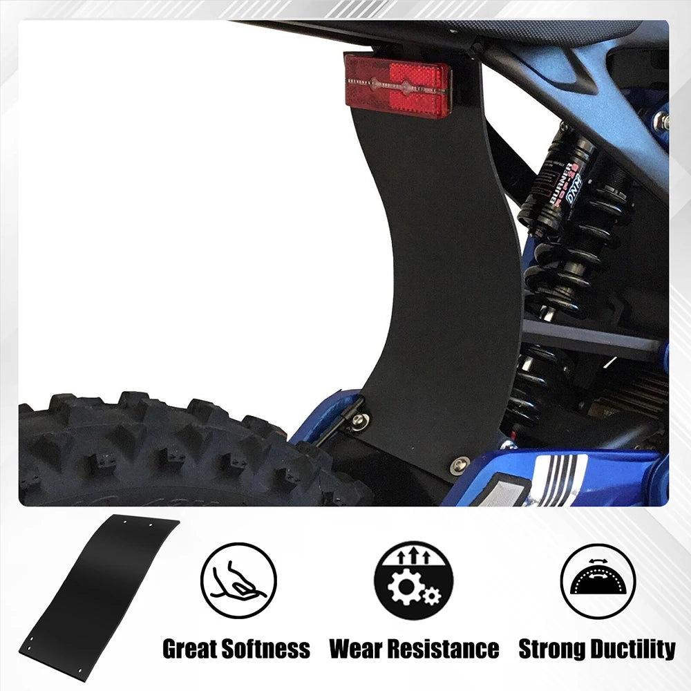 Motorcycle Rear Shock Absorption Mud Guard Rear Shock-absorbing Dust Cover Fender For Sur-Ron Surron Light Bee Segway X260 RISE DEFENSE SYSTEMS.AI PRODUCTS