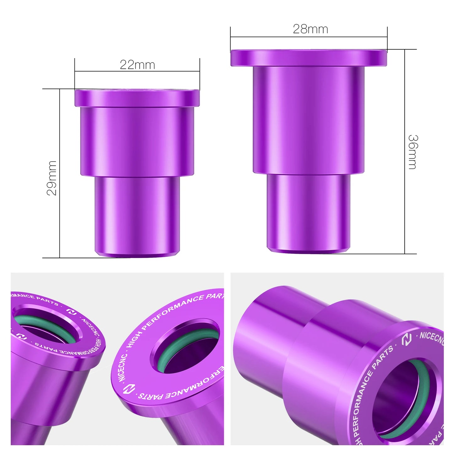 For Surron Light Bee X Chain Tensioner Adjuster Blocks & Axle Nut & Wheel Spacers Hub Collars Light Bee S L1 Segway X160 X260 RISE DEFENSE SYSTEMS.AI PRODUCTS