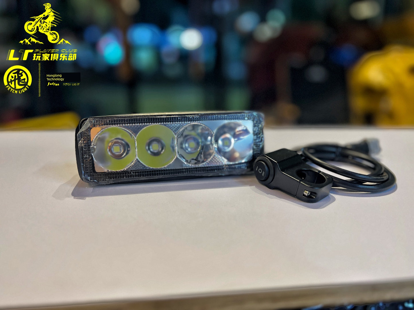 Dragon Sur-Ron Light Bee X Accessories-Headlight Headlight Headlight Bracket Taillight with Reverse Reflector Retrofit Lights RISE DEFENSE SYSTEMS.AI PRODUCTS