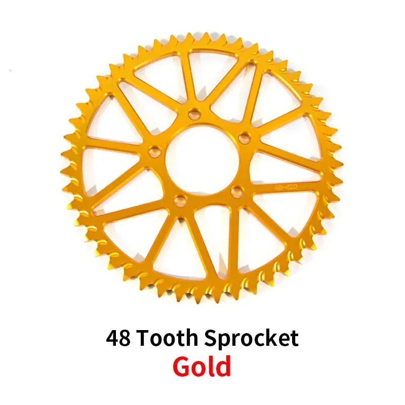 For SUR-RON Light Bee S X 48T 52T 54T 58T 64T Tooth Plate Sprocket Wheel E-bike Off-road Dirtbike Motorcycle Accessories SURRON RISE DEFENSE SYSTEMS.AI PRODUCTS