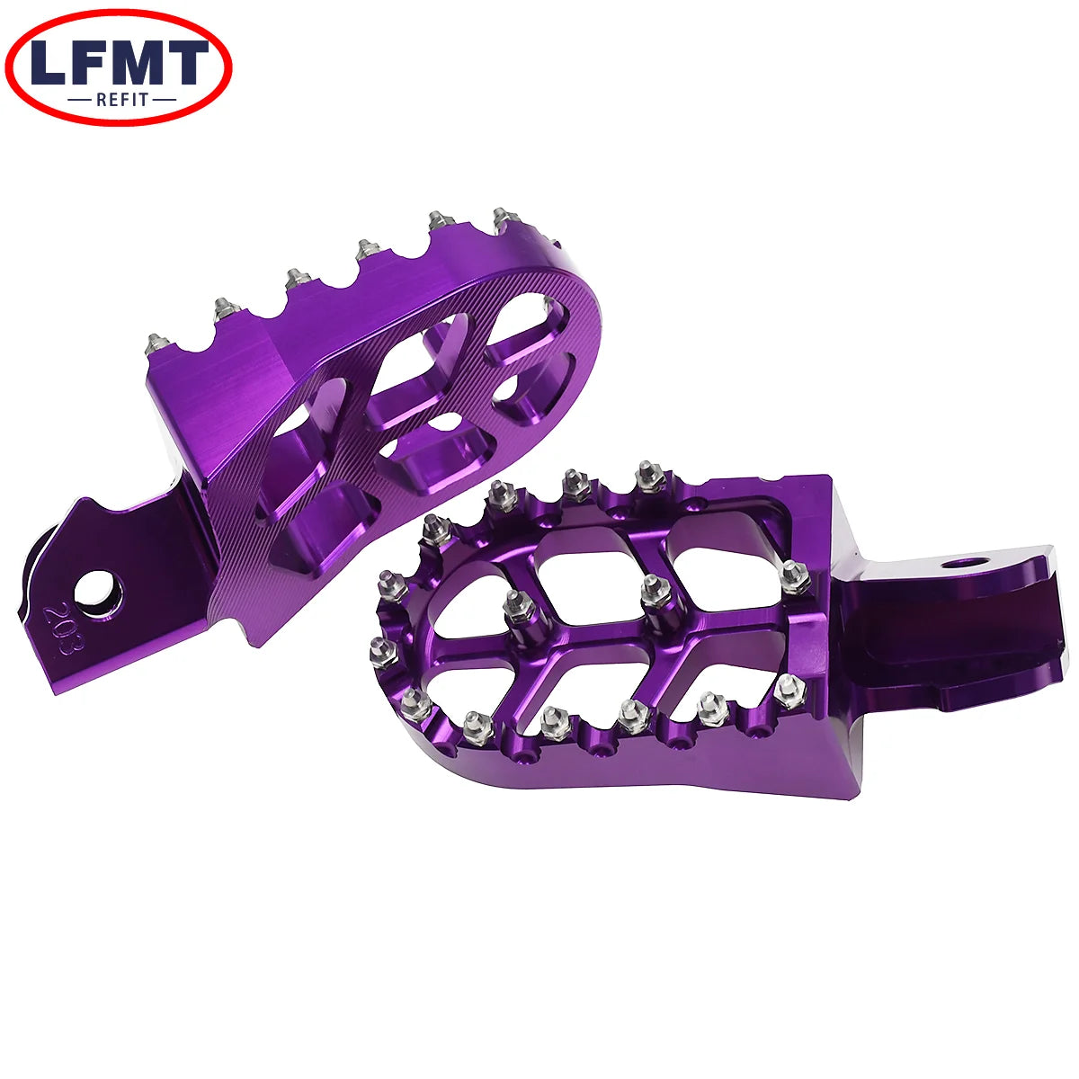 Motorcycle CNC Foot Pegs Pedal Mounting Pedals Retrofit Bracket For Sur-Ron Surron Sur ron Light Bee S X Electric Off-Road Bike RISE DEFENSE SYSTEMS.AI PRODUCTS