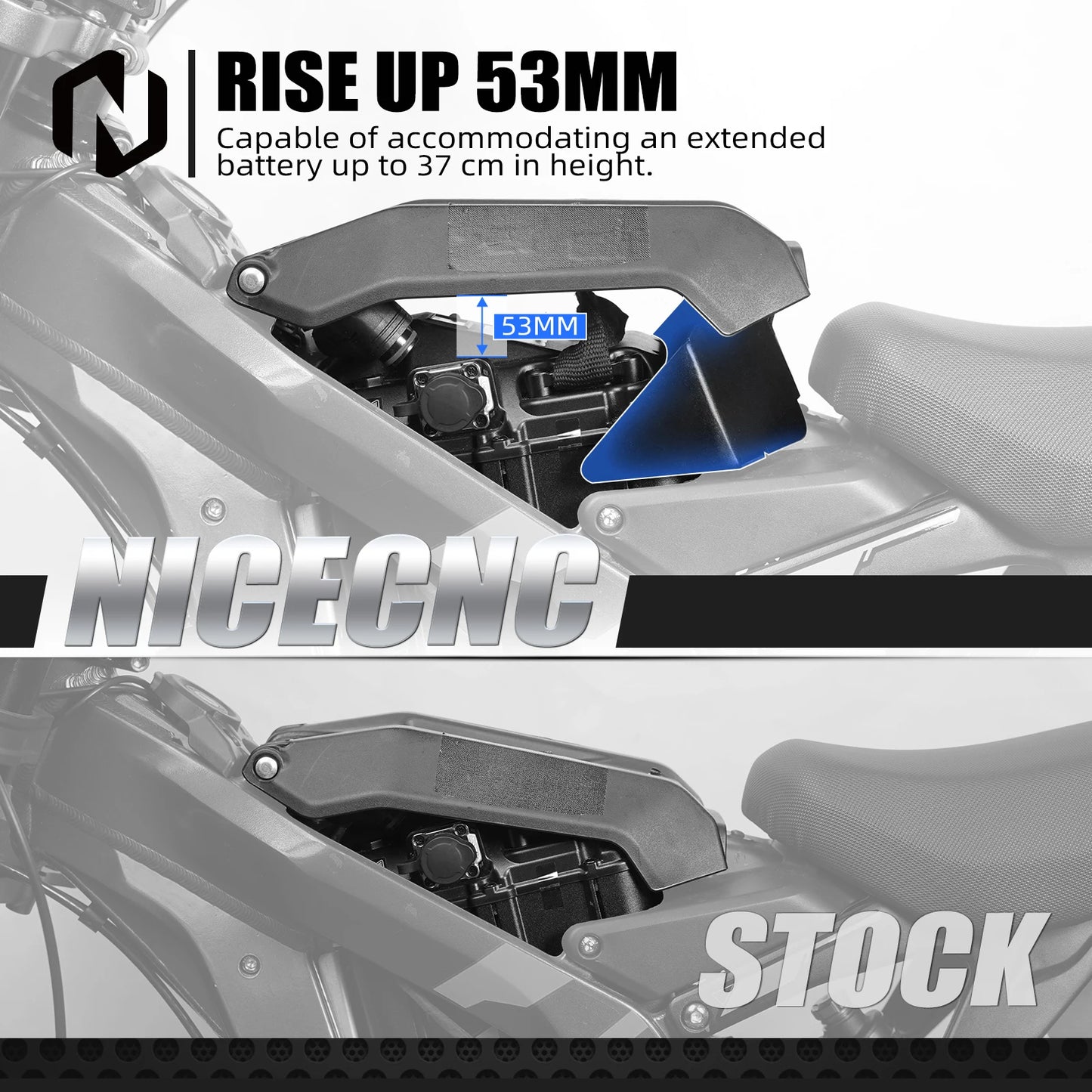 53MM Rise Battery Lock Increase Code For SUR-RON Surron light bee X light bee S light bee 1E Segway X160 X260 Electric Dirt Bike RISE DEFENSE SYSTEMS.AI PRODUCTS