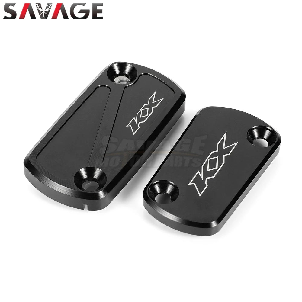 For KAWASAKI KX250 KX450 KX 250 450 2019-2024 Front Rear Brake Clutch Reservoir Cover CNC Motorcycle Accessories Oil Pump Cap RISE DEFENSE SYSTEMS.AI PRODUCTS