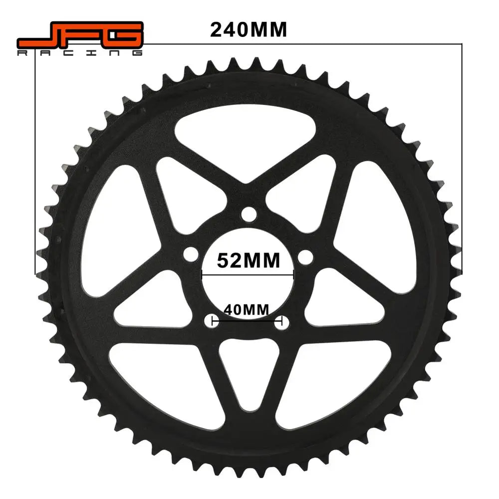 For Sur Ron Surron Lightbee Light Bee S X Motorcycles Accessories Rear 240mm Front 14T Sprockets Electric Vehicle E-Bike Dirt RISE DEFENSE SYSTEMS.AI PRODUCTS