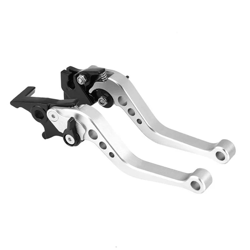 Universal Motorcycle Brake levers Motorcycle Accessories Modified Horn Adjustable Hand Lever GY6 RISE DEFENSE SYSTEMS.AI PRODUCTS