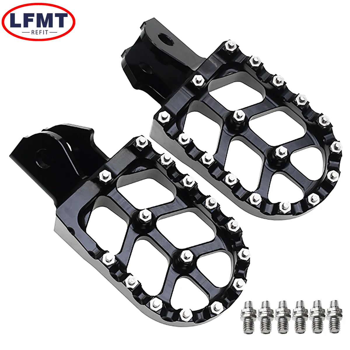 Motorcycle CNC Foot Pegs Pedal Mounting Pedals Retrofit Bracket For Sur-Ron Surron Sur ron Light Bee S X Electric Off-Road Bike RISE DEFENSE SYSTEMS.AI PRODUCTS