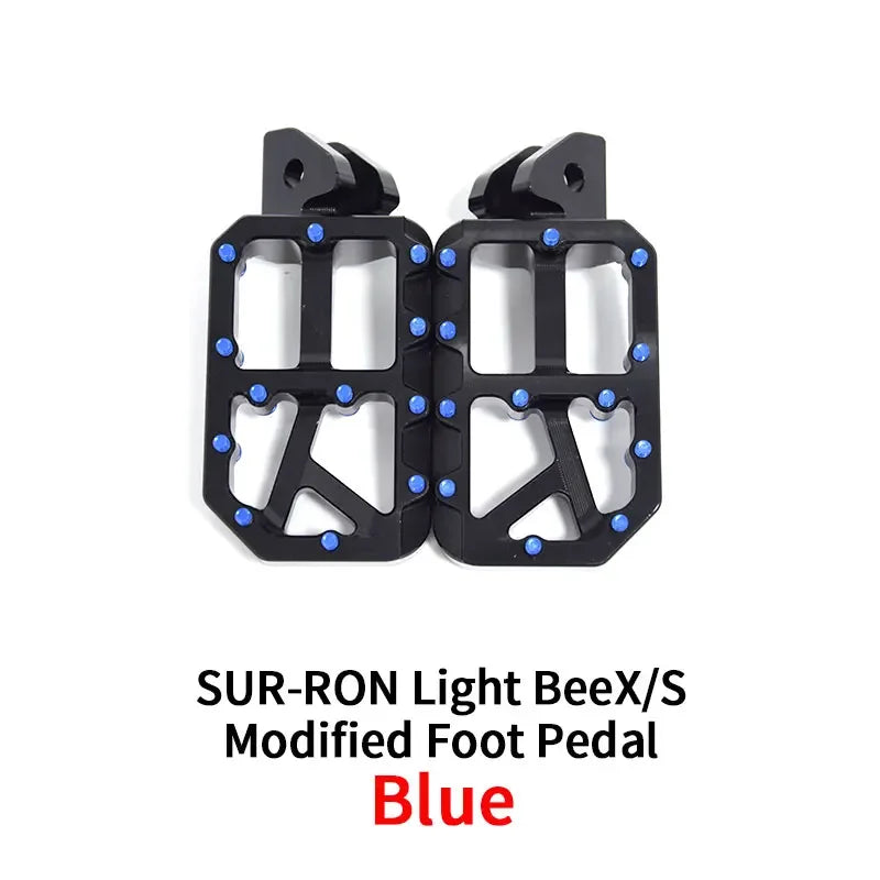 For Surron 2024 New Customized Modified Pedals Foot Pedal Modification Accessories Sur Ron RISE DEFENSE SYSTEMS.AI PRODUCTS