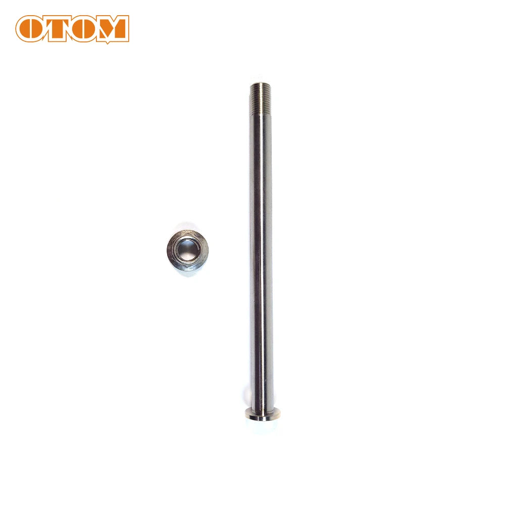 OTOM Motorcycle Steel Rear Axle With Nut For SURRON Light Bee X Universal Extended Version Electric Off-Road Tires Accessories RISE DEFENSE SYSTEMS.AI PRODUCTS