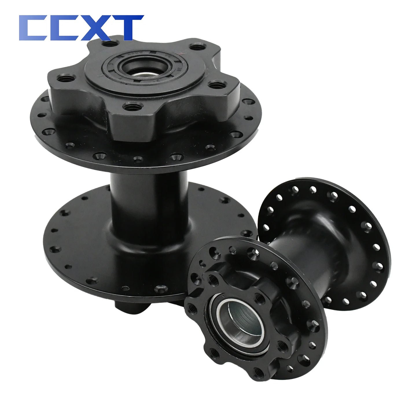 Motorcycle CNC Aluminum Front and Rear Wheel Hubs For SurRon Light Bee S & X Electric Vehicle Dirt Bike Sur-Ron Accessory RISE DEFENSE SYSTEMS.AI PRODUCTS