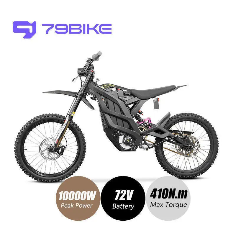 79BIKE Enduro 72V 12000W Off Road Dirt Cross Electric Motorcycle 35AH Lithium battery Electric Dirt Bike E Motorbike