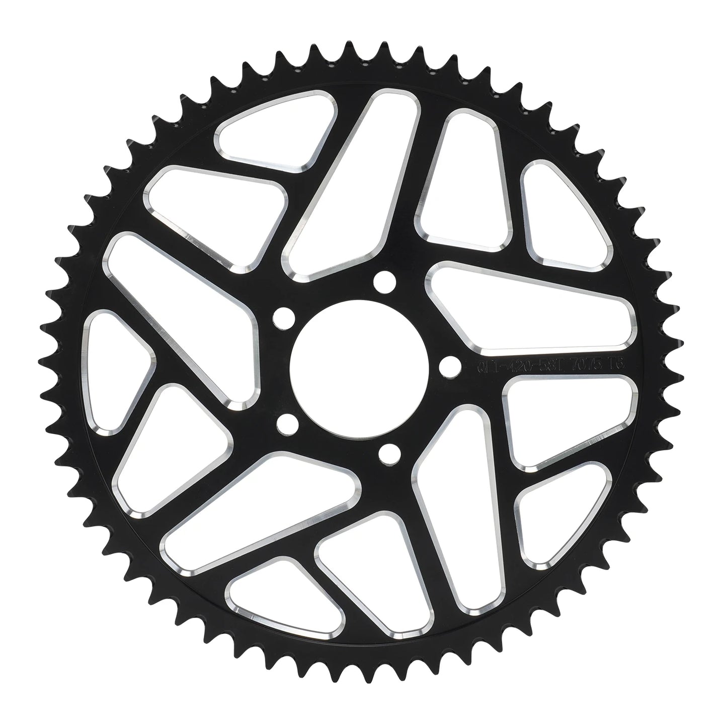 Motorcycle Chain Sprocket Aluminum For Talaria Sting Electric Dirt Bike 58T 62T For Surron Segway Light Bee S X 160 260X160 X260 RISE DEFENSE SYSTEMS.AI PRODUCTS
