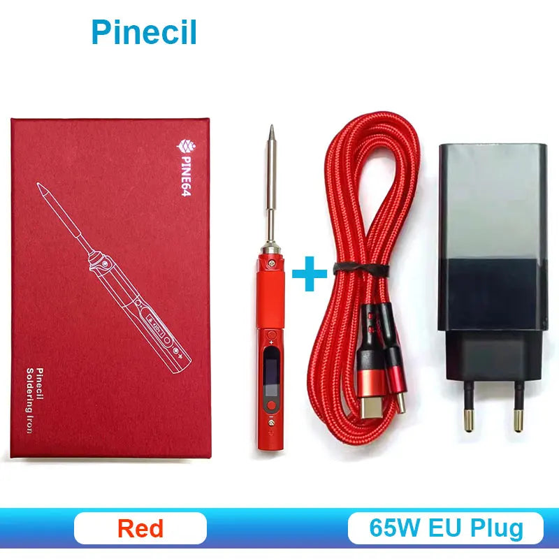 Pine64 BB2 Pinecil V1 Soldering Iron TS B2 Portable TYPE-C Jack For Welding Tools Constant Temperature Intelligent Maintenance RISE DEFENSE SYSTEMS.AI PRODUCTS