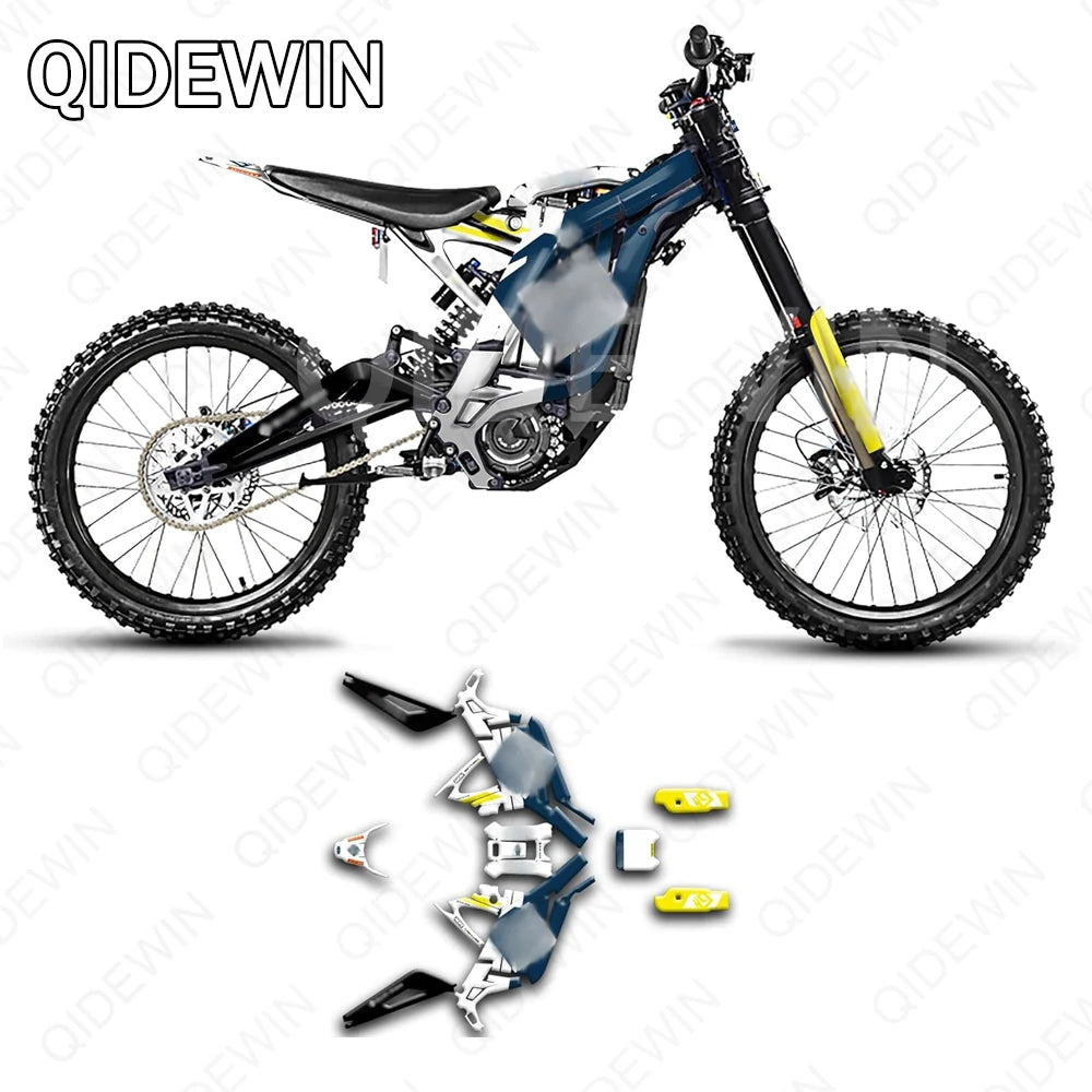 Decorative decals for SURRON Light bee X/S motorcyclesPaint protection filmPersonalized decorative stickers RISE DEFENSE SYSTEMS.AI PRODUCTS