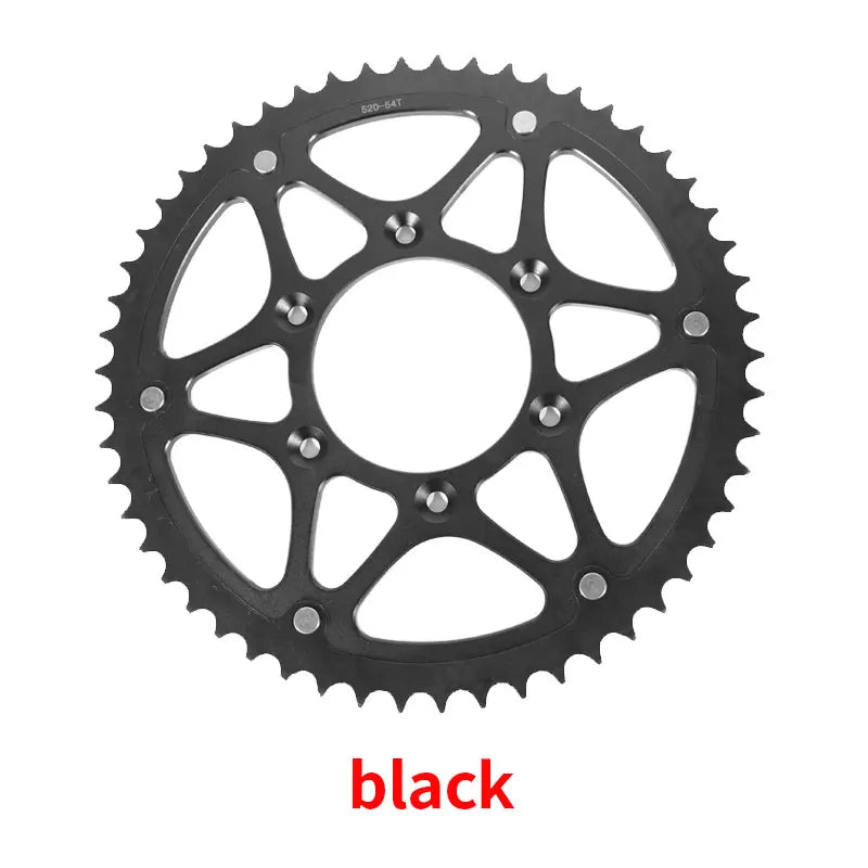 For SUR-RON Ultra Bee Steel-clad Aluminum 54 Tooth Sprocket Disc Plate E-bike Off-road Dirtbike Motorcycle Accessories SURRON RISE DEFENSE SYSTEMS.AI PRODUCTS