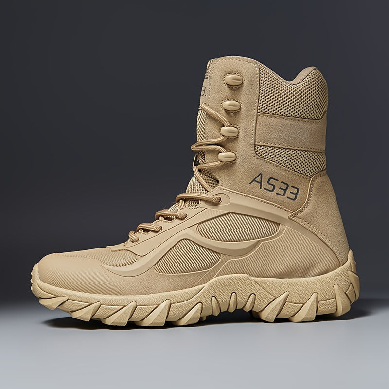 Comfortable Wear-resistant Men's Boots Non-slip Outdoor Shoes For Hiking Climbing Hunting Trekking RISE DEFENSE SYSTEMS.AI PRODUCTS