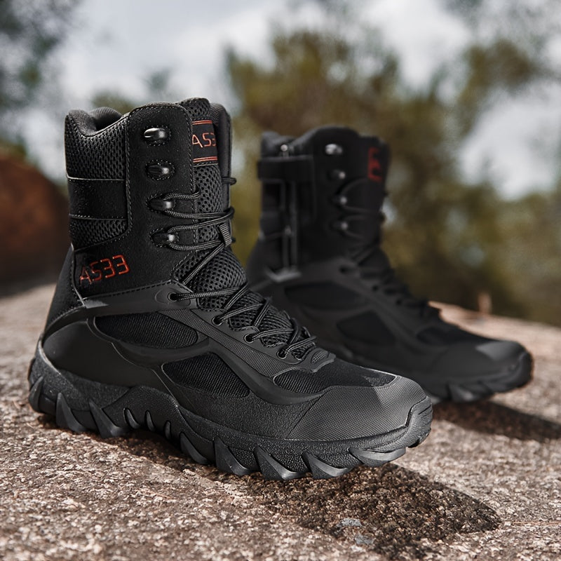 Comfortable Wear-resistant Men's Boots Non-slip Outdoor Shoes For Hiking Climbing Hunting Trekking RISE DEFENSE SYSTEMS.AI PRODUCTS