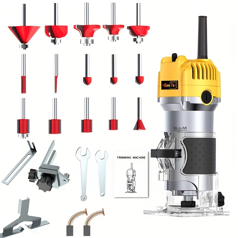 An electric woodworking edge trimming machine, trimming and shaping tools, handheld edge trimming machine, woodworking edge trimming machine, woodworking planer, woodworking jointing machine, woodworking edge trimming machine RISE DEFENSE SYSTEMS.AI PRODUCTS
