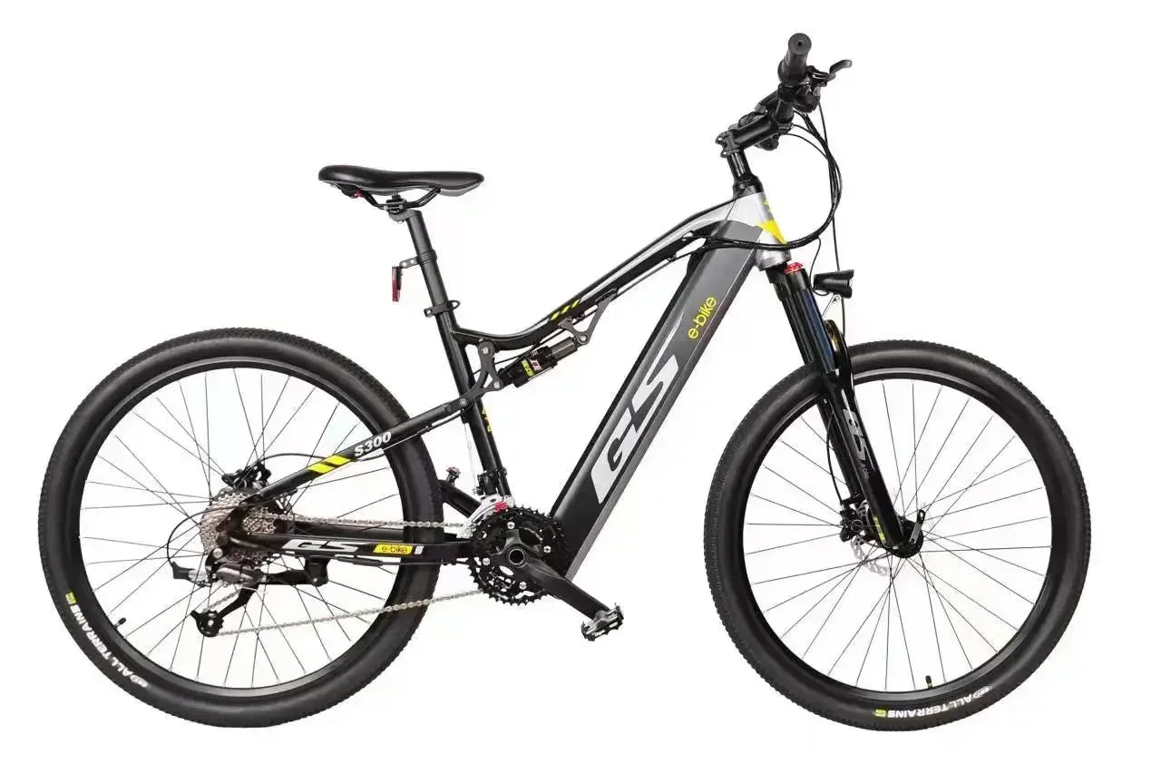New Ebike 500W 27.5 - inch Electric Bicycle Aluminum Alloy Full Suspension Ebike 48V 17AH Lithum Battery Convenient Low Noise Bike - RISE DEFENSE SYSTEMS.AI PRODUCTS
