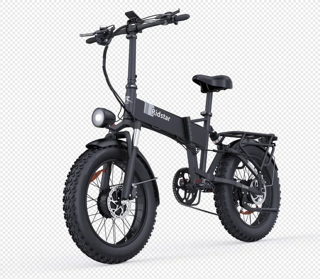 New H20 Pro, 2000W Powerful Dual Motor Snow Mountain Electric Bike 48V 23AH 20 Inch*4.0 Fat Tire Folding Electric Bike - RISE DEFENSE SYSTEMS.AI PRODUCTS