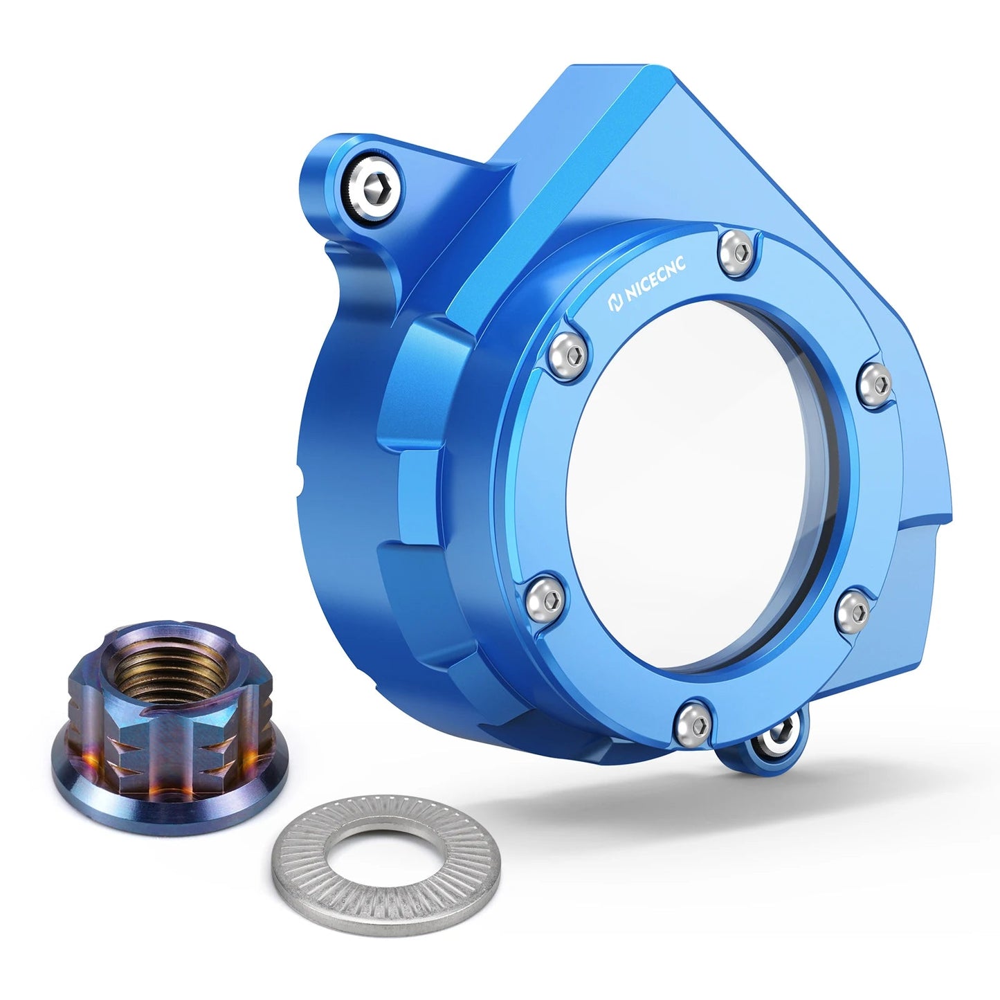 Primary Belt Pulley Nut Screw Motor Belt Pulley Cover Protector For Sur - ron Surron Light Bee X S L1E Segway X160 X260 2024 2023 - RISE DEFENSE SYSTEMS.AI PRODUCTS