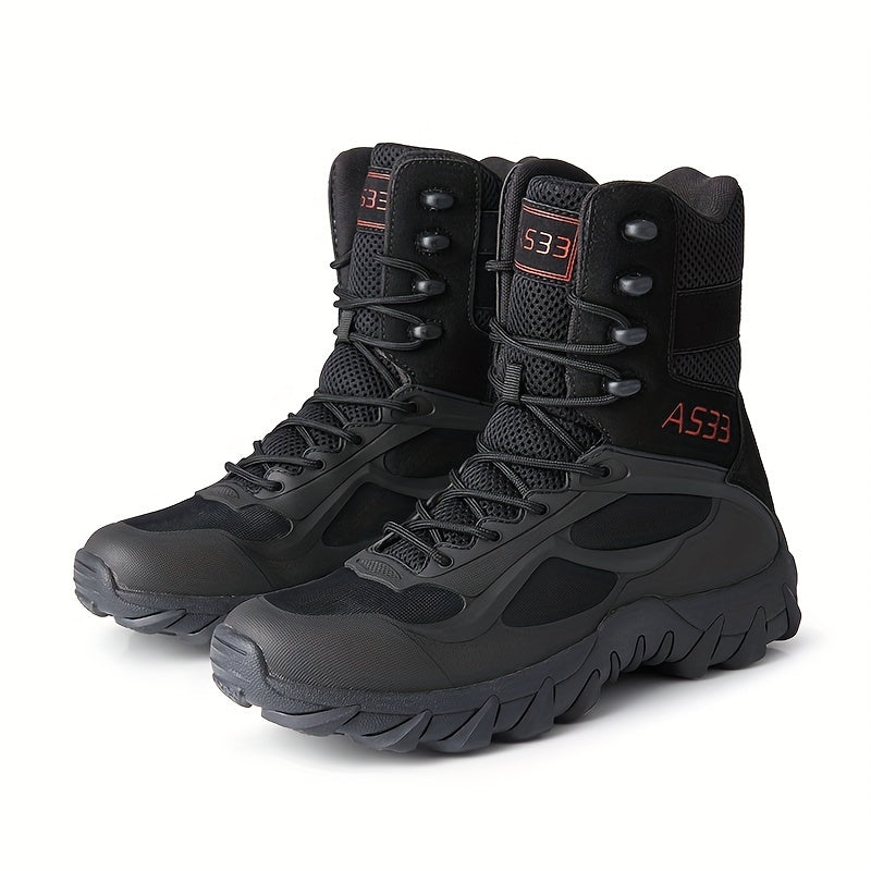 Comfortable Wear-resistant Men's Boots Non-slip Outdoor Shoes For Hiking Climbing Hunting Trekking RISE DEFENSE SYSTEMS.AI PRODUCTS
