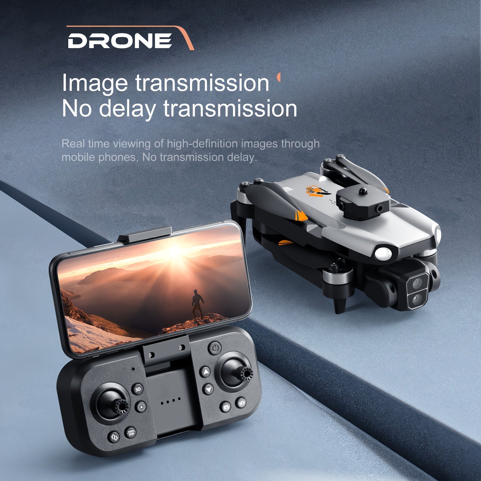 2-Battery 32-Min Long Flight Brushless Motor Drone with 4K HD Camera, Multifunctional Foldable Quadcopter, Altitude Hold, Headless Mode, Start Speed Adjustment, Carrying Bag, and LED Light for Beginners RISE DEFENSE SYSTEMS.AI PRODUCTS
