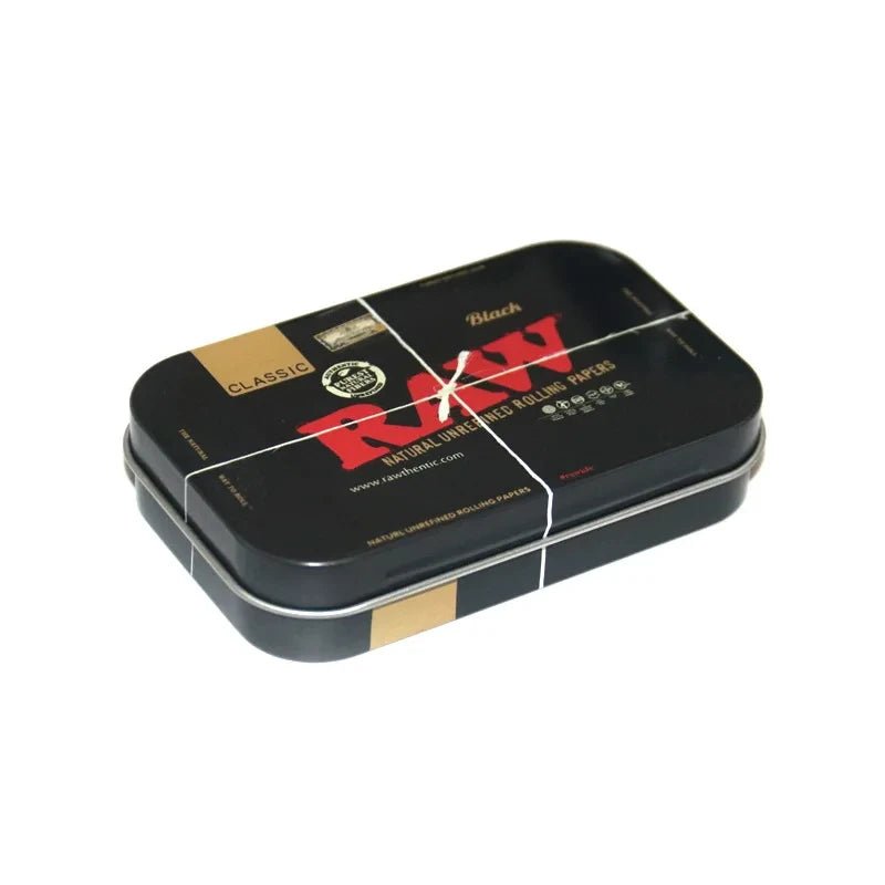 18x12.5cm Metal Tobacco Rolling Tray Kit 60MM Plastics Herbal Grinder Set Cigarette Tin Boxes Spice Crusher Smoking Accessories - RISE DEFENSE SYSTEMS.AI PRODUCTS