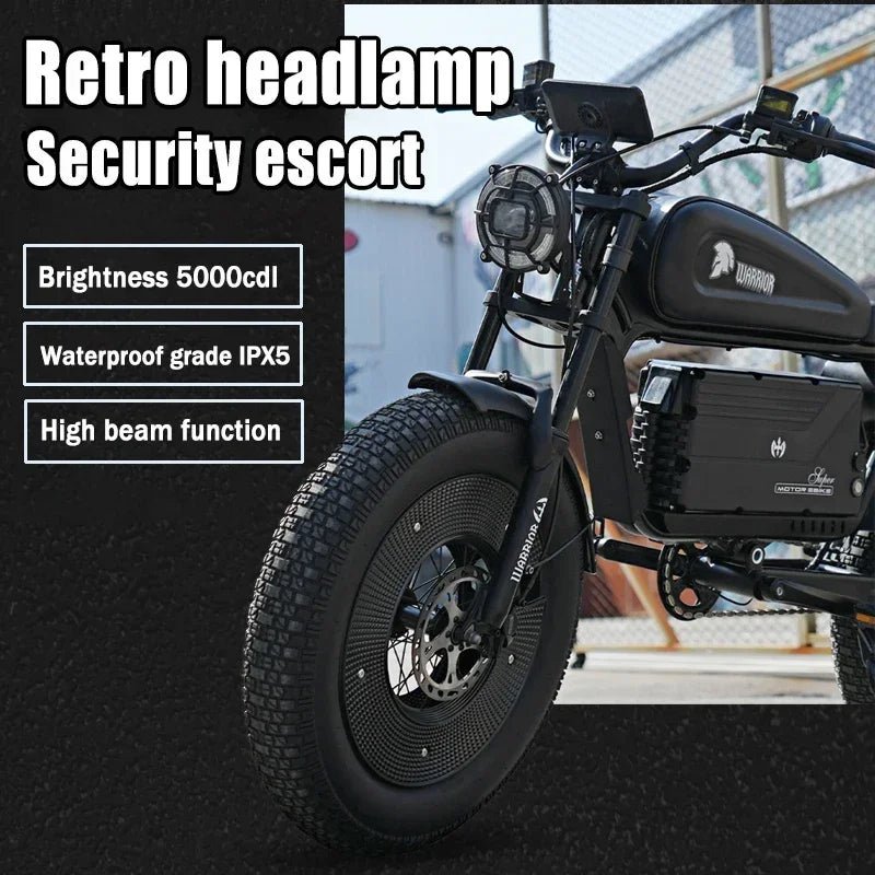 2024 ZPW Ebike 1500W Brushless Motor 48V60AH 20 inch Electric Bicycle Fat motorcycle With Hydraulic Shock Absorber Mountain Bike - RISE DEFENSE SYSTEMS.AI PRODUCTS