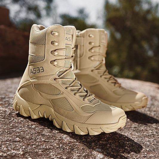 Comfortable Wear-resistant Men's Boots Non-slip Outdoor Shoes For Hiking Climbing Hunting Trekking RISE DEFENSE SYSTEMS.AI PRODUCTS