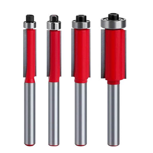 Smooth & Precise Wood Finishes: 4-Piece Professional Router Bit Set - Versatile And Easy To Use For DIY Projects RISE DEFENSE SYSTEMS.AI PRODUCTS