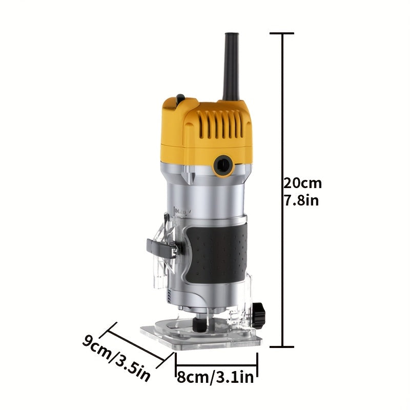 An electric woodworking edge trimming machine, trimming and shaping tools, handheld edge trimming machine, woodworking edge trimming machine, woodworking planer, woodworking jointing machine, woodworking edge trimming machine RISE DEFENSE SYSTEMS.AI PRODUCTS