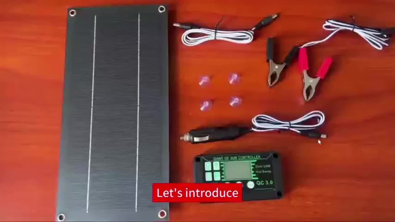 600W Solar Panel Charger Monocry Stalline Silicon 100A Charge Controller Solar Panel Kit with Extension Cable Clip for RV Outdoor Camping RISE DEFENSE SYSTEMS.AI PRODUCTS