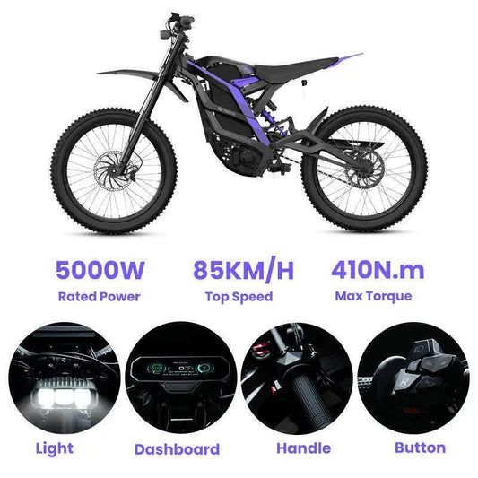 79BIKE Enduro 72V 12000W Off Road Dirt Cross Electric Motorcycle 35AH Lithium battery Electric Dirt Bike E Motorbike - RISE DEFENSE SYSTEMS.AI PRODUCTS