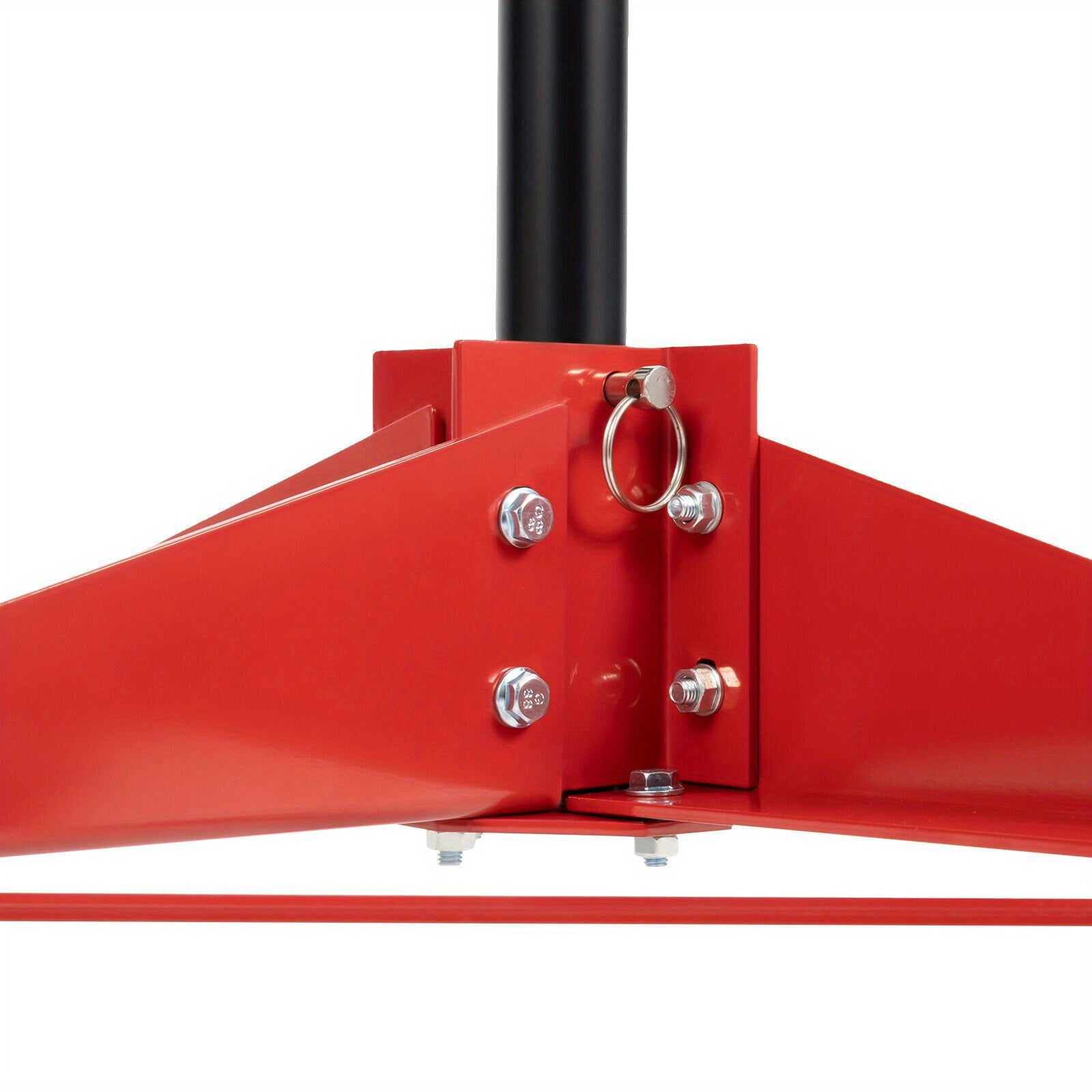 Adjustable Auto Body Door Hood Fender Panel Holder - Sturdy Iron Tree Post Stand, 220.5 lbs Capacity, with Red & Black Adjustable Knobs and Hooks for Precise Painting in Professional Workshops RISE DEFENSE SYSTEMS.AI PRODUCTS
