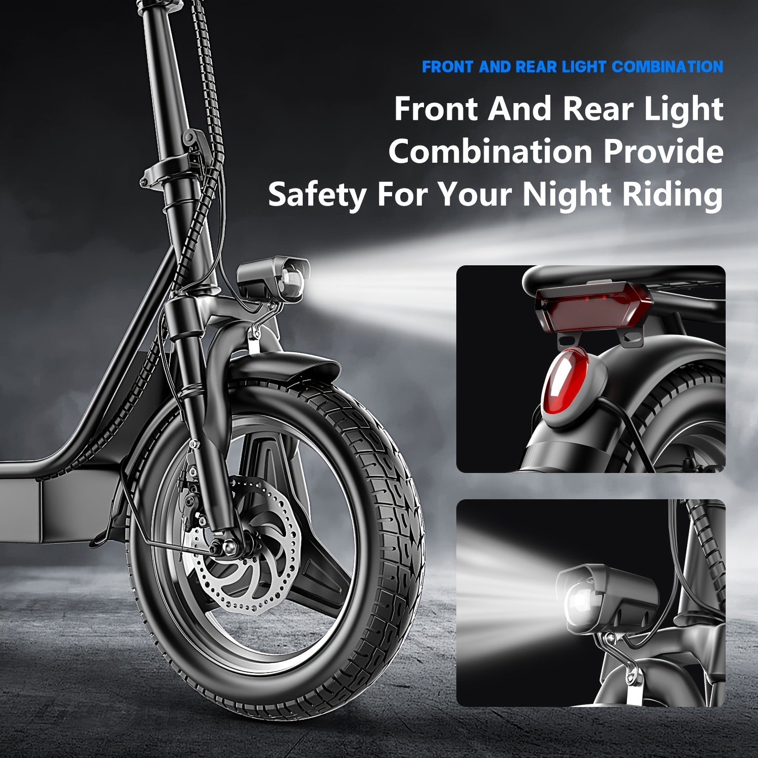 High-Speed Electric Scooter for Adults - 500W 650W Peak Motor, 20mph Top Speed, 30Miles Long Range, Comfortable Seat, Dual Disc Brakes, Perfect for Commuters and Travelers RISE DEFENSE SYSTEMS.AI PRODUCTS