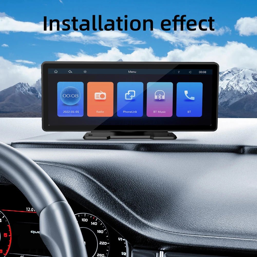 9.3 Inch Wireless Carplay Android Auto Car Radio HD Touch Screen Car MP5 Multimedia Player GPS Wifi Bluetooth Auto Link FM Radio - RISE DEFENSE SYSTEMS.AI PRODUCTS