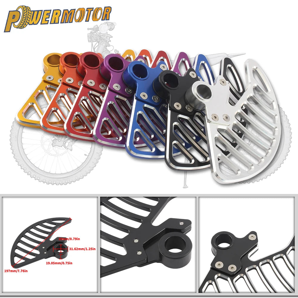 For Surron Brake Disk Guards Cover Caliper Protector Motorcycle Accessories Sur Ron Light Bee X160 X260 Dirt Bike Modified Parts RISE DEFENSE SYSTEMS.AI PRODUCTS